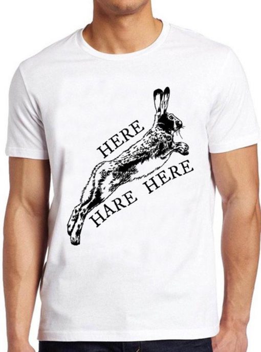 Here Hare Here T Shirt Python Cult Movie Comedy Vintage Funny