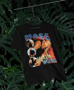 Hypebest Clothing Mase Harlem World Tour Rap Hip Hop Shirt Unisex Tee Casual Vintage