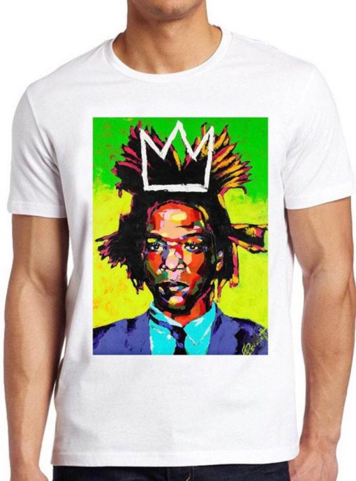 Jean Michel Basquiat T Shirt Graffiti Artist Art Vintage