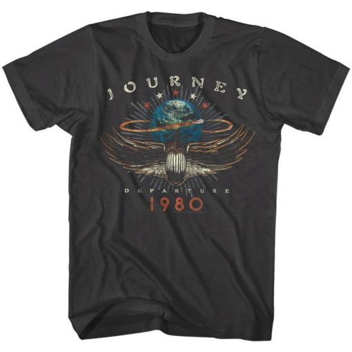 Journey 1980 Smoke Adult T-Shirt