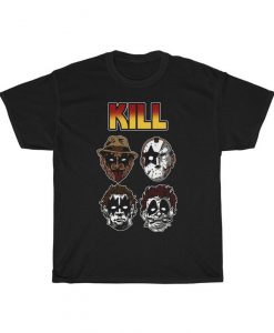 Kiss Rock Band Kill tshirt