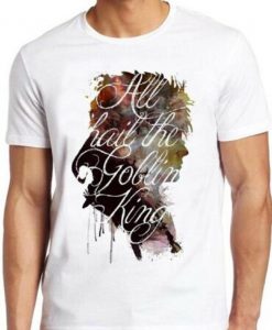 Labyrinth T Shirt Goblin King Cult Film Bowie Fantasy Funny Cool Gift Tee