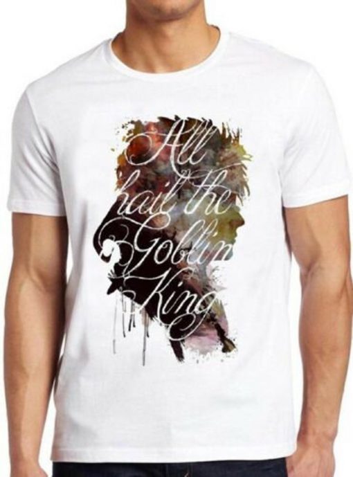 Labyrinth T Shirt Goblin King Cult Film Bowie Fantasy Funny Cool Gift Tee