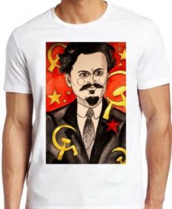 Leon Trotsky T Shirt Marxist Russia Soviet Vintage