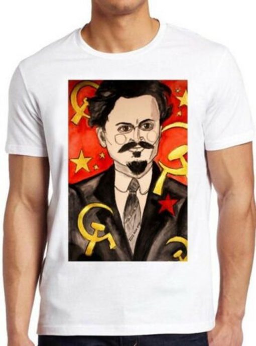 Leon Trotsky T Shirt Marxist Russia Soviet Vintage