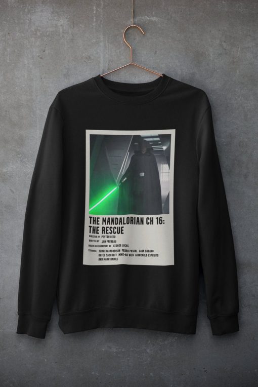 Luke in Mandalorian Sweatshirt