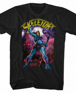 Masters Of The Universe Skeletor Black T-Shirt