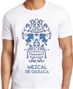 Mezcal T Shirt Mexico Vintage Tequila Sugar Oaxaca Skull Gift Cool Tee