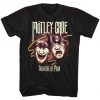 Motley Crue Classic Theater Of Pain Black Adult T-Shirt