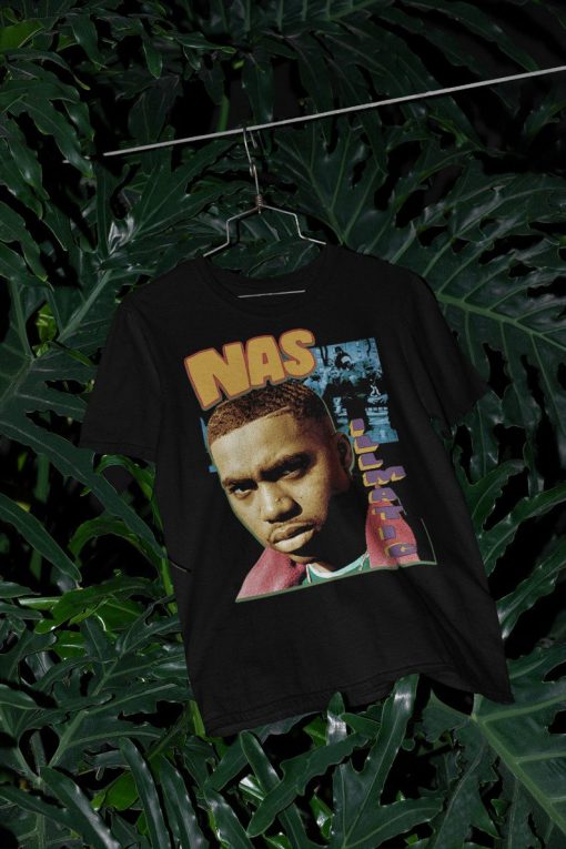 Nas Sweater Hip Hop Bootleg Rap Tee Clothing Tshirt