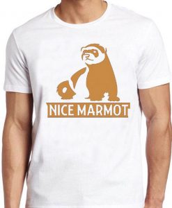 Nice Marmot T Shirt The Big Lebowski Movie Quote Funny Dude