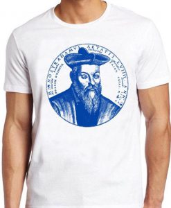 Nostradamus T Shirt Fortune Teller Psychic Tarot Cards