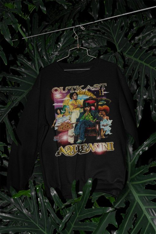 OutKast Aquemini Sweatshirt, Vintage 90s Hip hop Rap tee