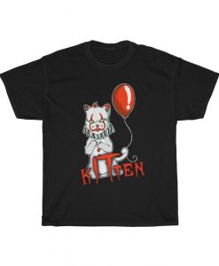 Pennywise Horror Cat Kitten, You'll Float Too TShirt