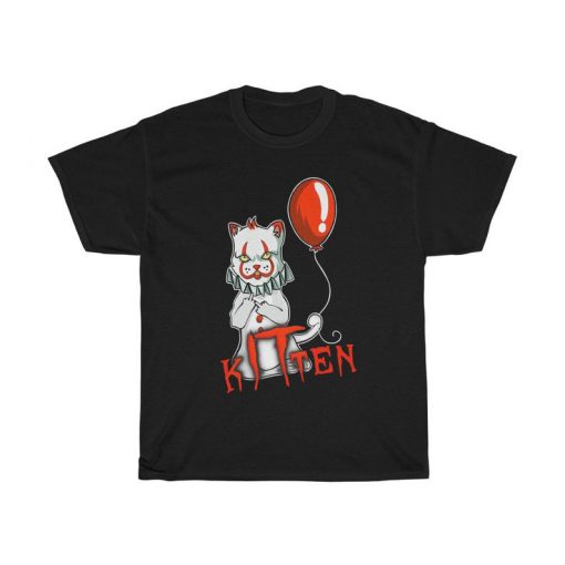 Pennywise Horror Cat Kitten, You'll Float Too TShirt