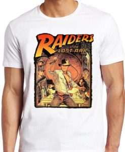 Raiders Of Lost Ark T Shirt Indiana Jones Film Movie