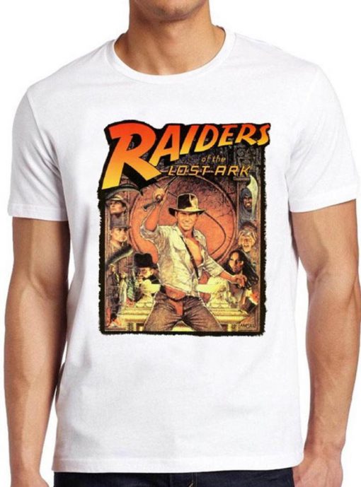 Raiders Of Lost Ark T Shirt Indiana Jones Film Movie