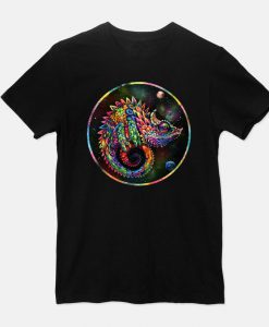 Rainbow Herbert - Space Chameleon Tshirt