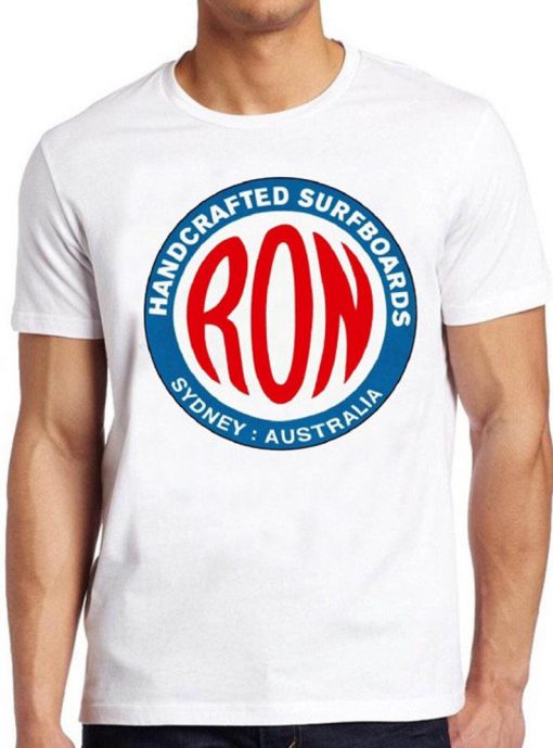 Ron Surfboards T Shirt Retro Surf Sydney Australia Beach