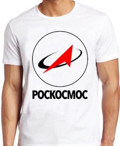 Roscosmos T Shirt Russian Space Agency Russia Nasa