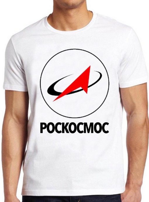 Roscosmos T Shirt Russian Space Agency Russia Nasa