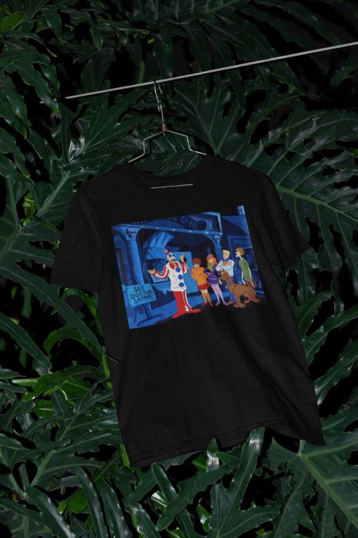 Scooby Doo Meets Captain Spaulding Oldskool Halloween Tshirt