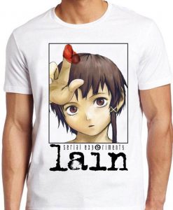 Serial Experiments Lain T Shirt Anime Science Fiction Vintage Cool Gift Tee