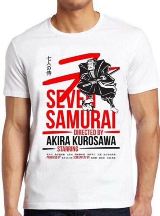 Seven Samurai T Shirt Akira Kurosawa Japan Vintage