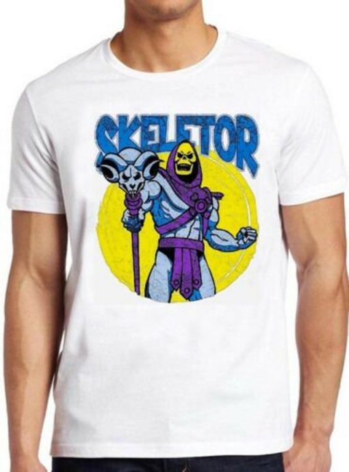 Skeletor T Shirt He-Man Comic Cult 80s Funny