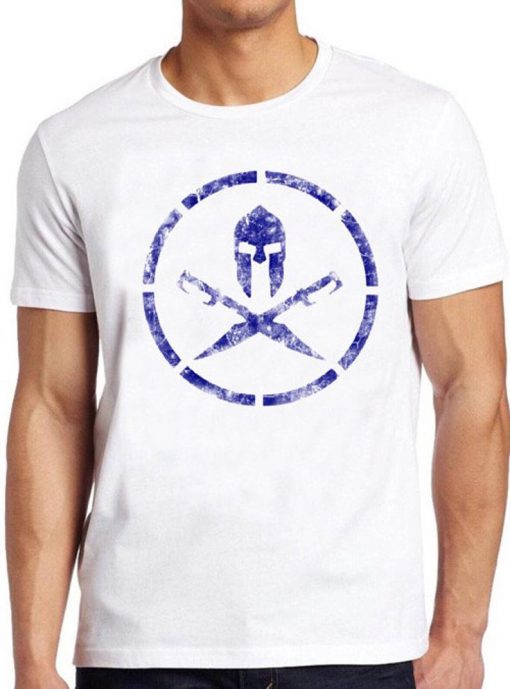 Spartan T Shirt Gladiator Warrior Emblem Spartacus Birthday