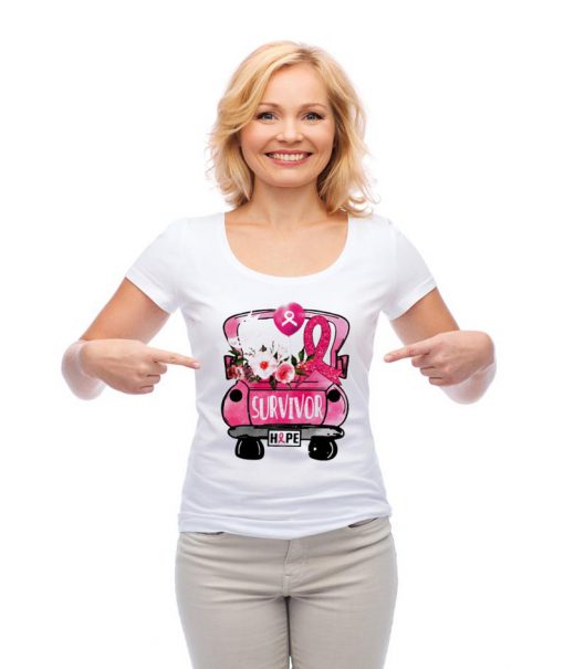 Survivor Breast Cancer Awareness T-shirt