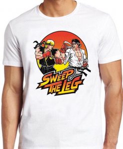 Sweep The Leg T Shirt Karate Kid Film 80s Movie Cobra Kai Cool Gift Tee