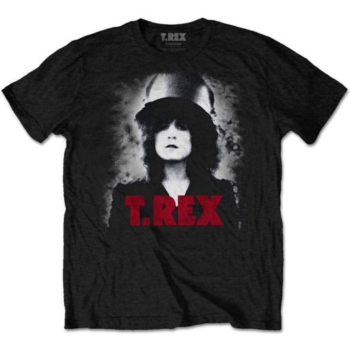 T-Rex Marc Bolan Portrait Rock Official Tee T-Shirt