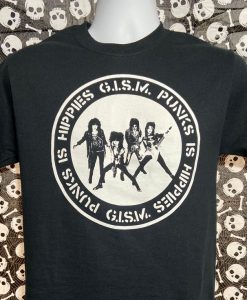 T-shirt Gism Punks is Hippies