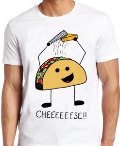 Taco Cheese Grater T Shirt Funny Graphic Design