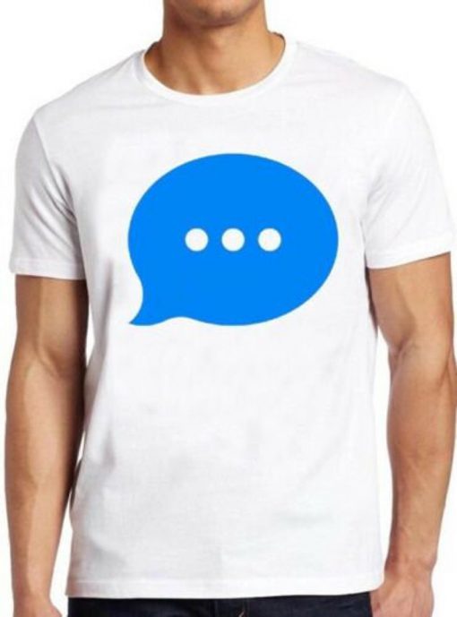 Text Message T Shirt Typing Text Emoji Funny Social Media