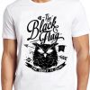 The Black Owl T Shirt Flag Bird Vintage