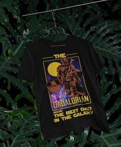 The Dadalorian Noun The Best Dad In The Galaxy Tshirt