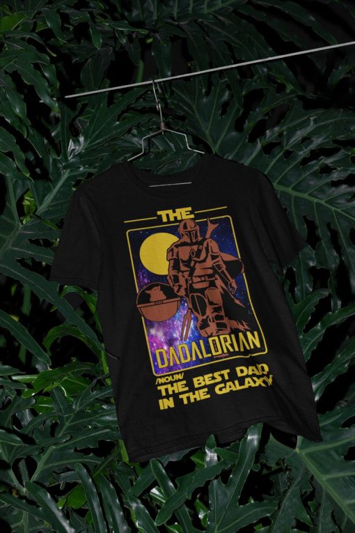 The Dadalorian Noun The Best Dad In The Galaxy Tshirt