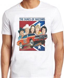 The Dukes Of Hazzard T Shirt 80s TV Show Retro Family Comedy Action Gift Tee