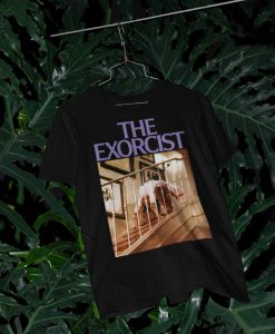 The Exorcist Stairs 1973 Horror Movie Vintage T shirt