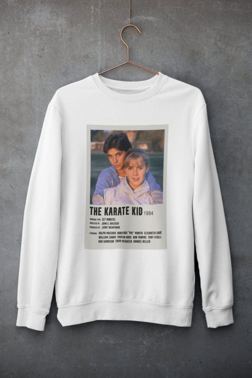 The Karate Kid Cobra Kai Sweatshirt - Daniel Larusso and Ali Mills