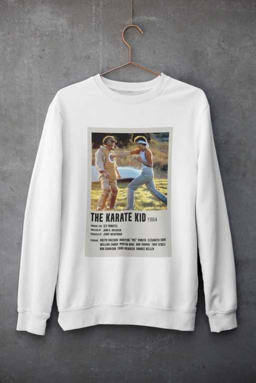 The Karate Kid Cobra Kai Sweatshirt - Daniel Larusso and Mr Miyagi