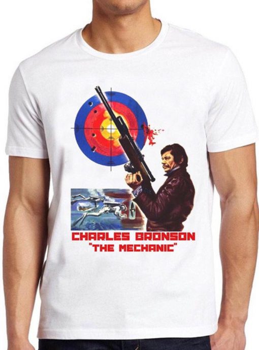 The Mechanic T Shirt Film Poster Charles Bronson Death Wish