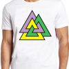 The Valknut Symbol T Shirt Triangles Nordic Mythology Odin