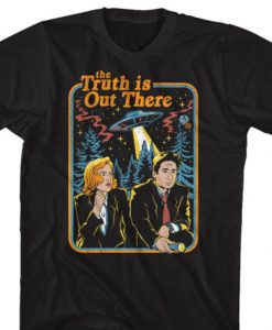 The X-Files The Truth Is Out There Custom Drawing Shirt