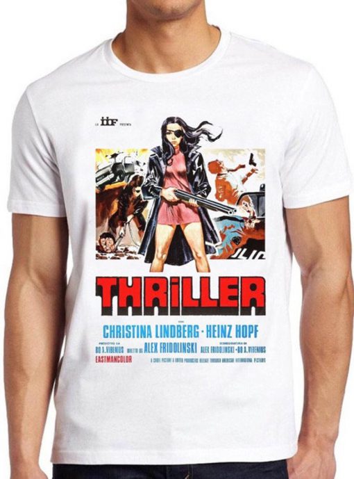 Thriller A Cruel Picture T Shirt 70s Exploitation Cult Movie Poster Gift Tee