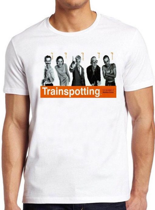 Trainspotting T Shirt Cult 90s Movie Retro