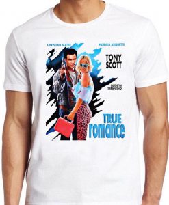 True Romance T Shirt 90s Poster Action Movie Film Tarantino Cool Gift Tee