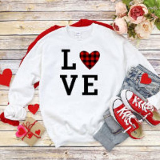 Valentines Day HEART SWEATSHIRT